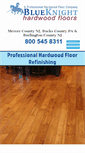 Mobile Screenshot of blueknighthardwoodfloors.com